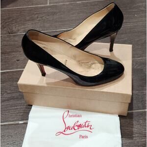 Christian Louboutin Pumps Size 40 Black Patent